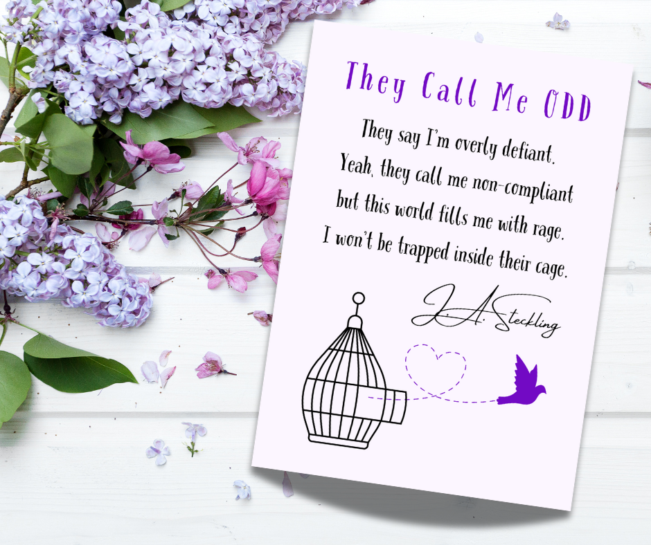 They Call Me ODD - a poem by J.A. Steckling